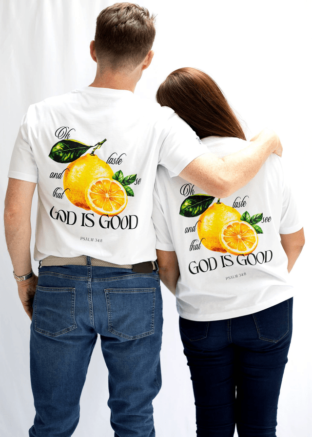 The Lemon Tee - Psalm 34:8 [Regular Fit]