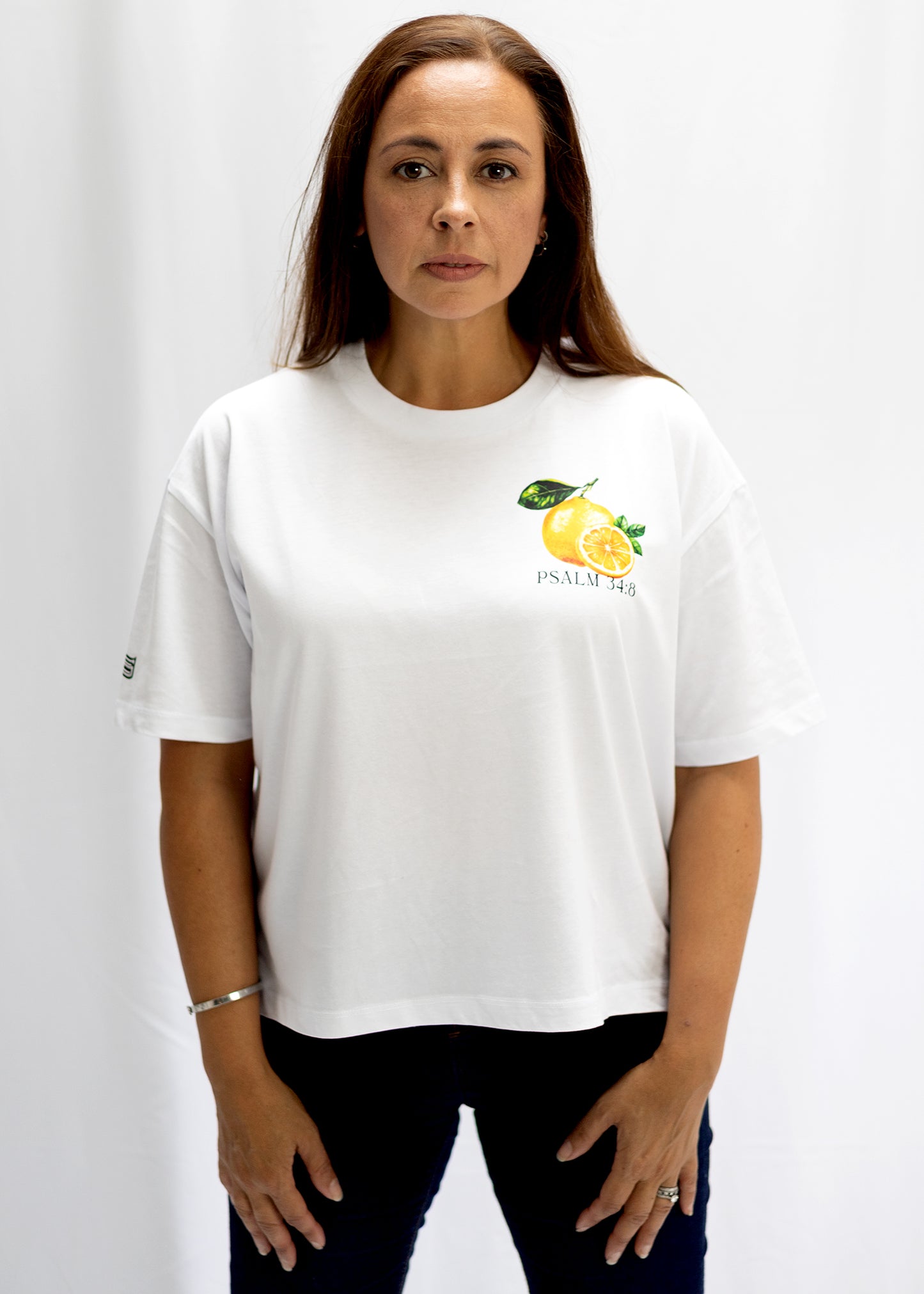 The Lemon Tshirt - Psalm 34:8 [Boxy]