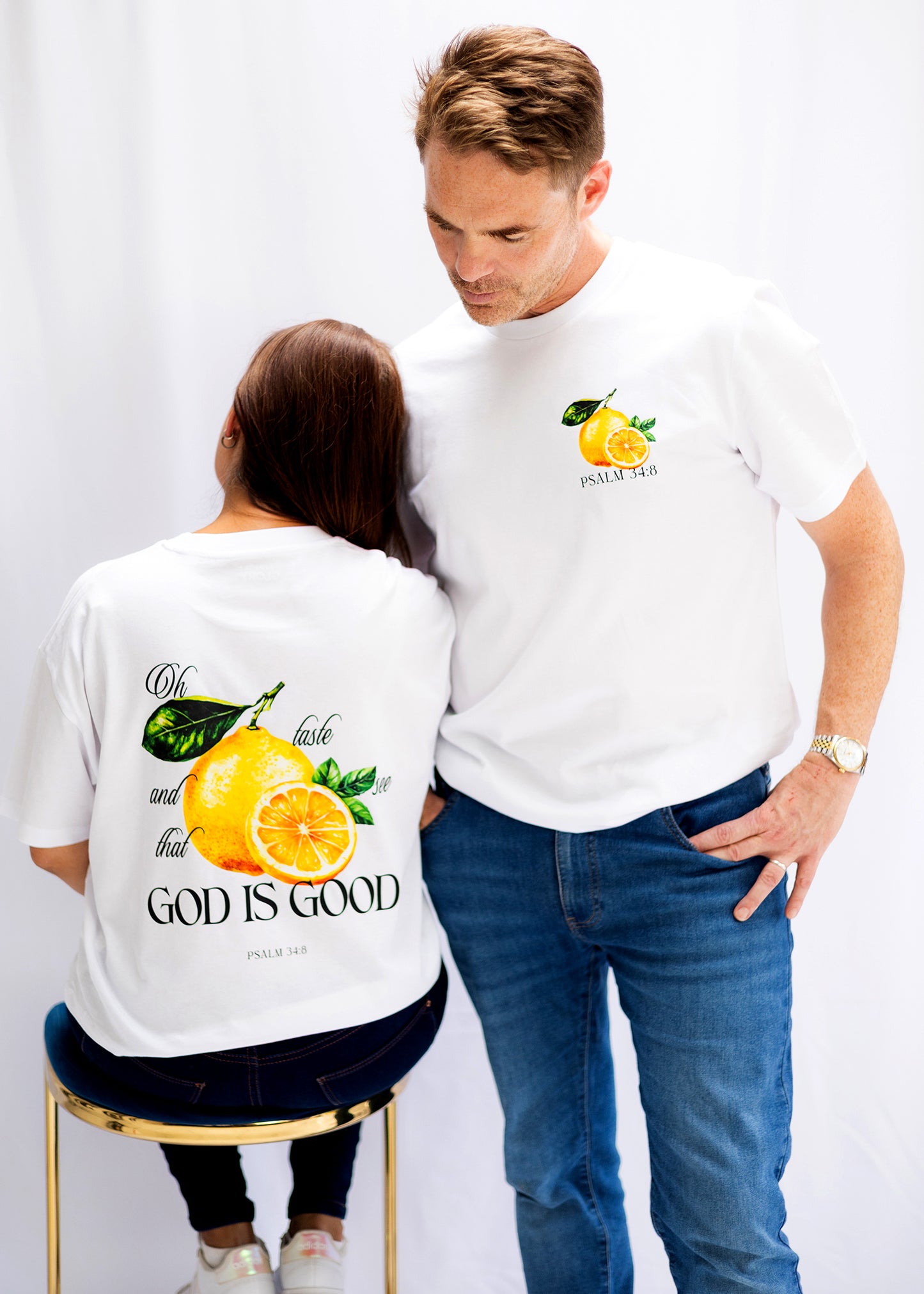 The Lemon Tshirt - Psalm 34:8 [Regular Fit]