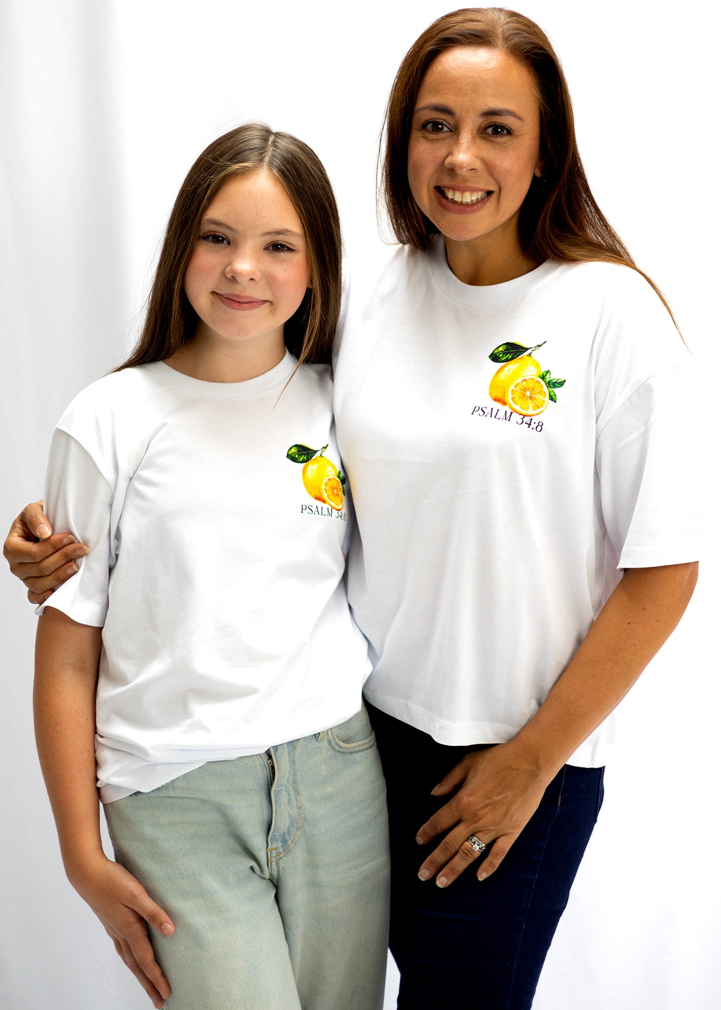 The Lemon Tshirt - Psalm 34:8 [Boxy]
