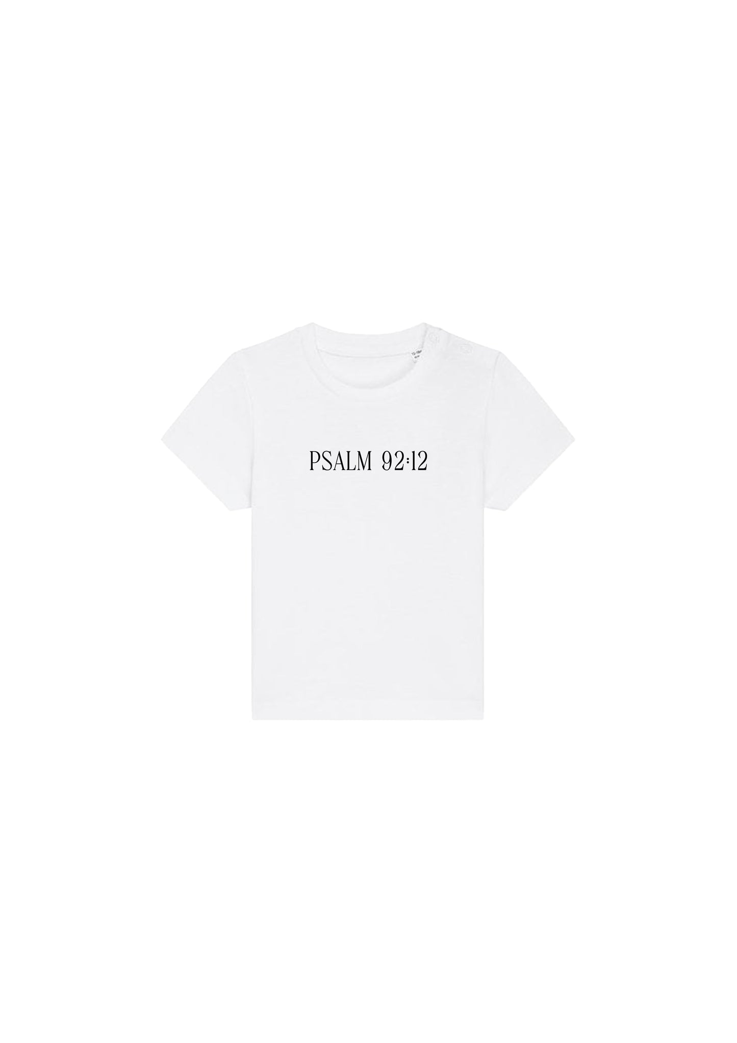 The White Palm Tree Tshirt - Psalm 92:12 [Kids+Baby]
