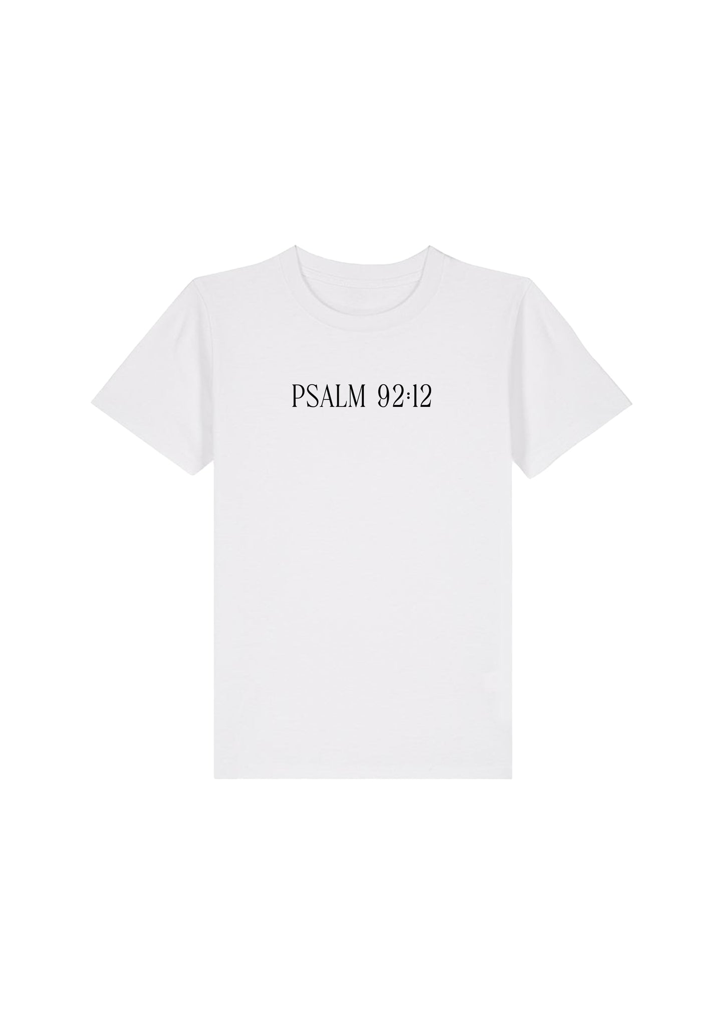 The White Palm Tree Tshirt - Psalm 92:12 [Kids+Baby]